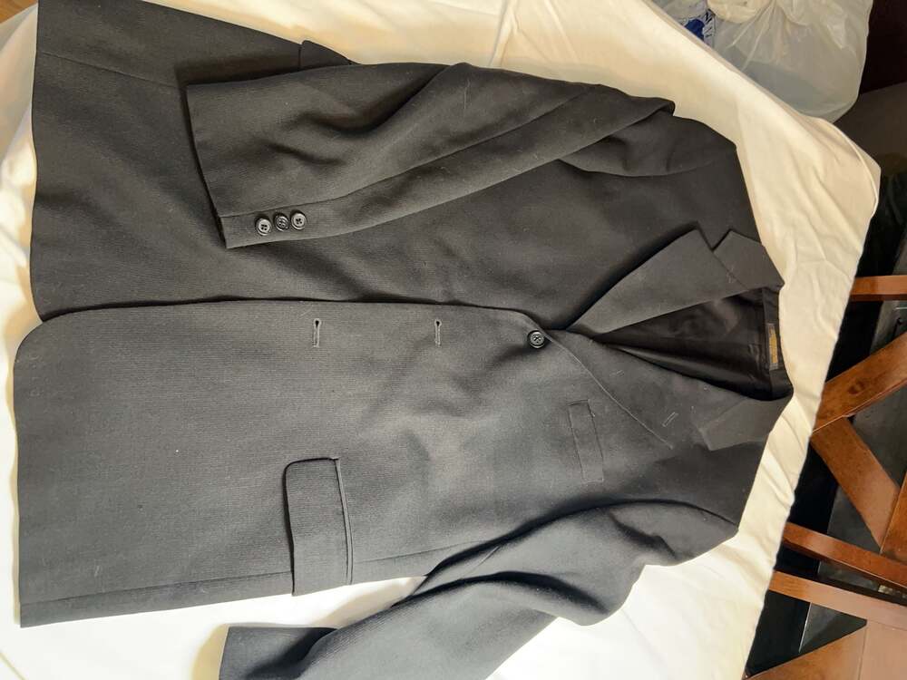 Europa Collection Black Single Breasted Blazer Jacket